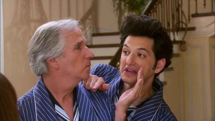 AND I THINK YOU'RE PRETTY GOOD-LOOKING. 