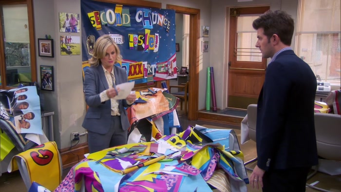 A BANNER FROM ALL THE OTHER DISCARDED BANNERS. 