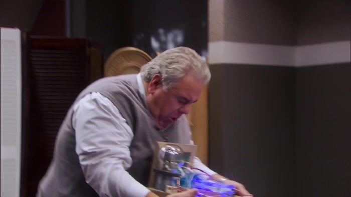 - OH! GROSS! - GOD, LARRY. 