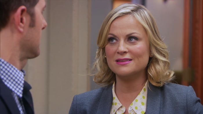 AND IS ALSO BLOND AND NAMED LESLIE AND LOVES YOU. 
