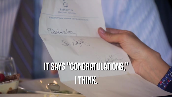 IT SAYS 