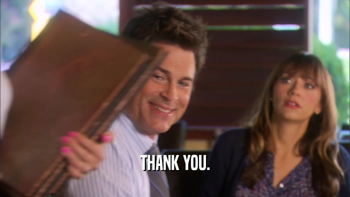 THANK YOU.  