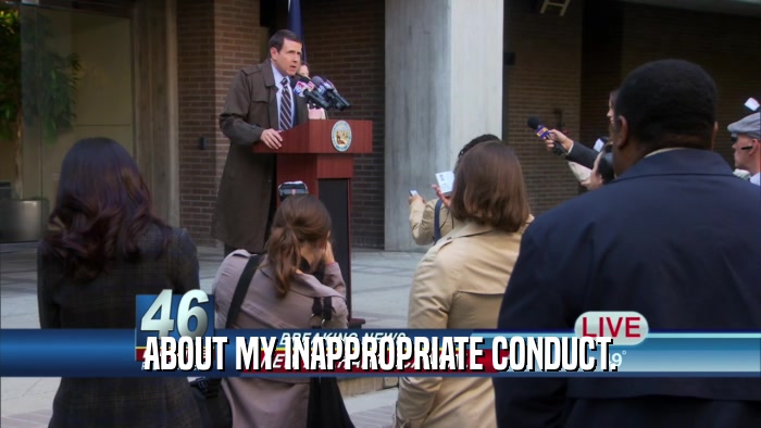 ABOUT MY INAPPROPRIATE CONDUCT.  