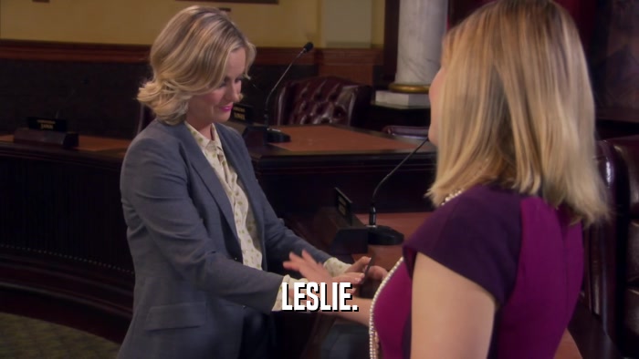 LESLIE.  