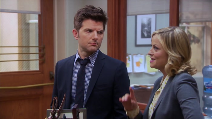 AND IS ALSO BLOND AND NAMED LESLIE AND LOVES YOU. 