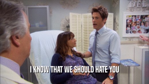 I KNOW THAT WE SHOULD HATE YOU  