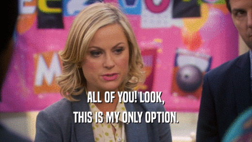 ALL OF YOU! LOOK, THIS IS MY ONLY OPTION. 