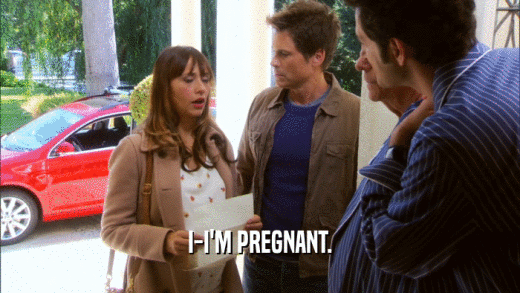 I-I'M PREGNANT.  