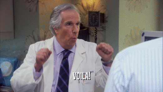 VOILA!  