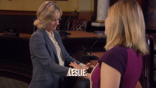 LESLIE.  