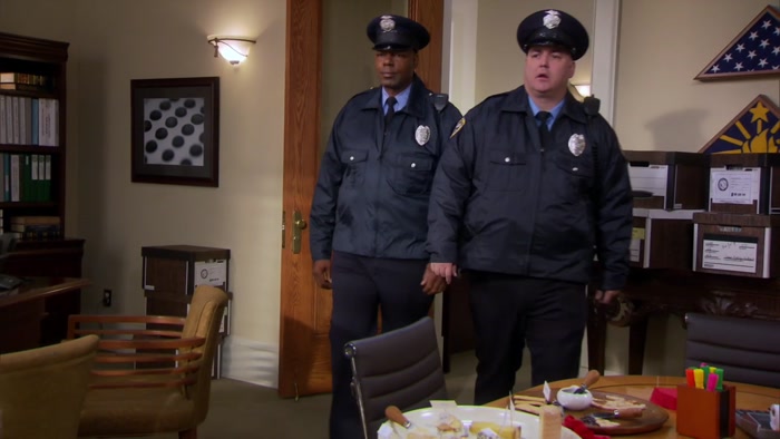 HEY. THE BOYS IN BLUE? 