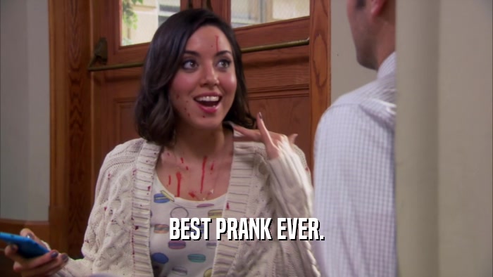 BEST PRANK EVER.  