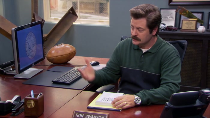 IT'S YOUR JOB. TAKE IT. 