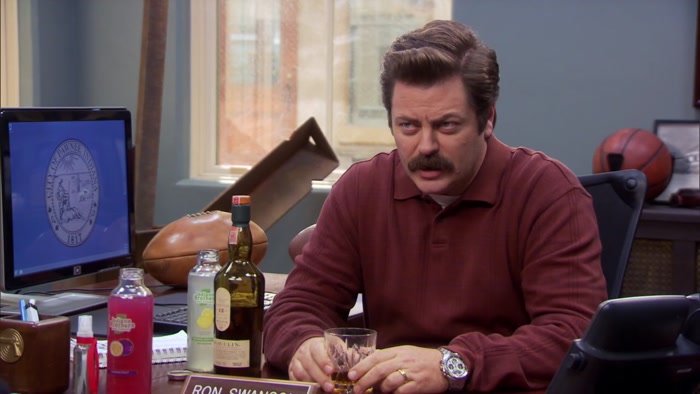 APRIL AND TOM STARTED OUT AS TWO OF THE MOST APATHETIC PEOPLE I HAD EVER MET. 