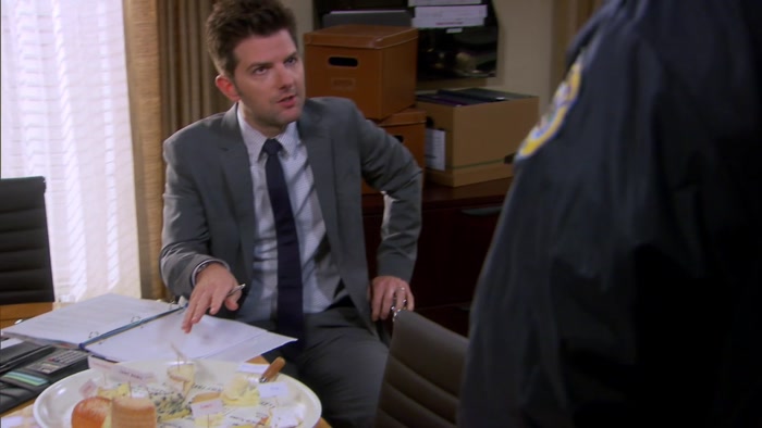 NO--NO, NO, NO, NO, NO, NO, NO. THI--IT'S JUST CHEESE, GUYS. 
