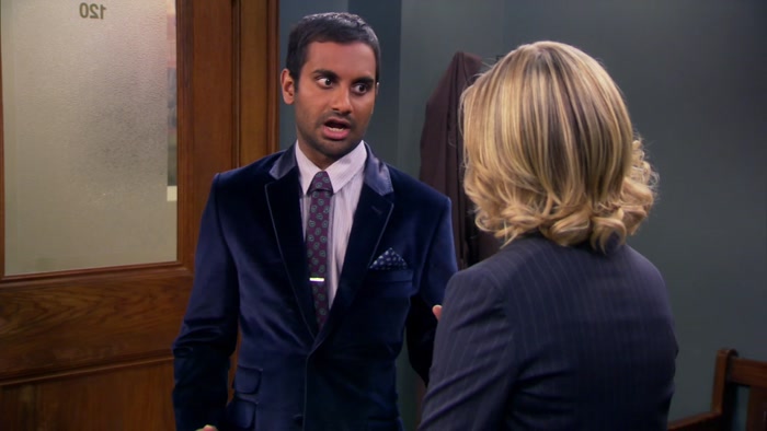 OH, GOD. LESLIE. 