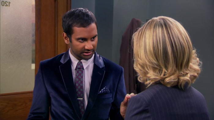 OH, GOD. LESLIE. 