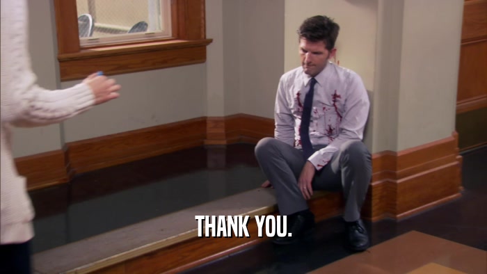 THANK YOU.  
