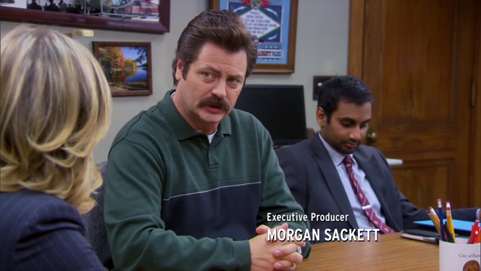 SO PAWNEE'S NEW BUSINESS LIAISON--TOM-- 
