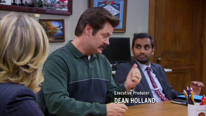 SO PAWNEE'S NEW BUSINESS LIAISON--TOM-- 