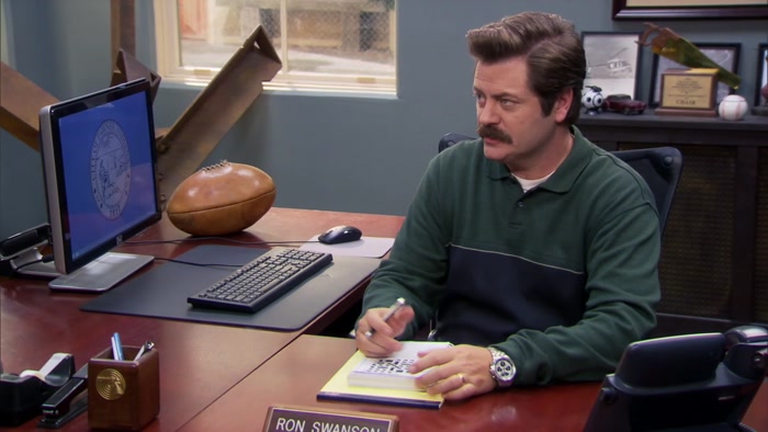 LESLIE, THIS IS RIDICULOUS.  
