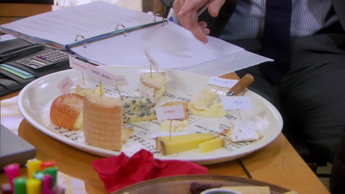 NO--NO, NO, NO, NO, NO, NO, NO. THI--IT'S JUST CHEESE, GUYS. 
