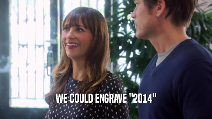 WE COULD ENGRAVE 