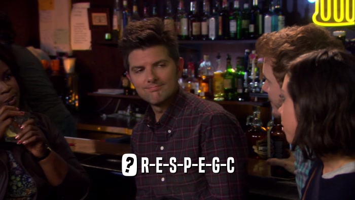 ? R-E-S-P-E-G-C  