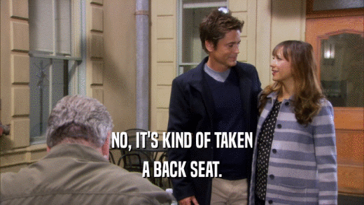 NO, IT'S KIND OF TAKEN A BACK SEAT. 