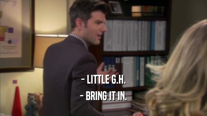 - LITTLE G.H. - BRING IT IN. 
