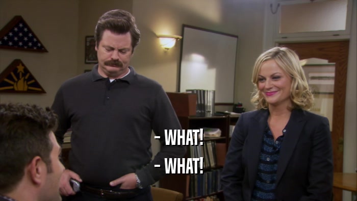 - WHAT! - WHAT! 
