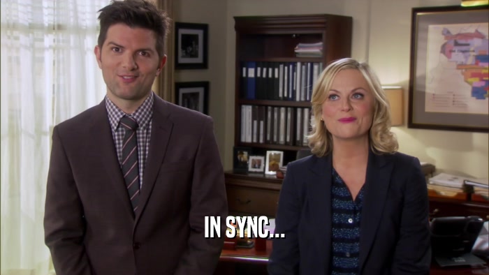 IN SYNC...  