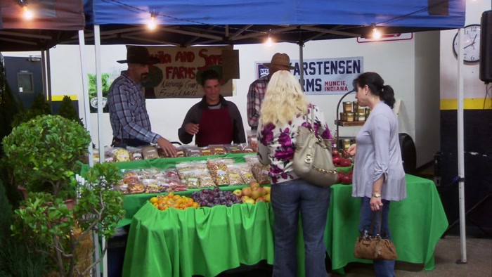 OPENING THIS FARMERS MARKET  