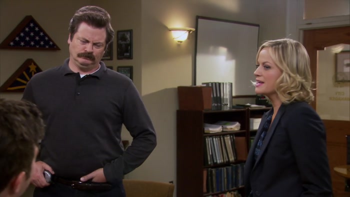 OKAY, LET'S NOT LET RON FEEL LEFT OUT. 