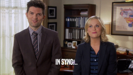 IN SYNC...  