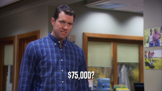 $75,000?  