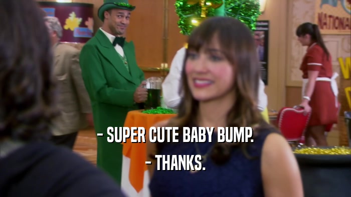 - SUPER CUTE BABY BUMP. - THANKS. 