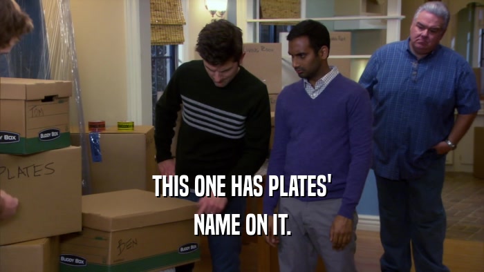 THIS ONE HAS PLATES' NAME ON IT. 
