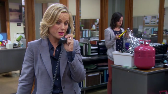 I AM THROWING A FAREWELL PARTY FOR MY BEST FRIEND, ANN PERKINS. 