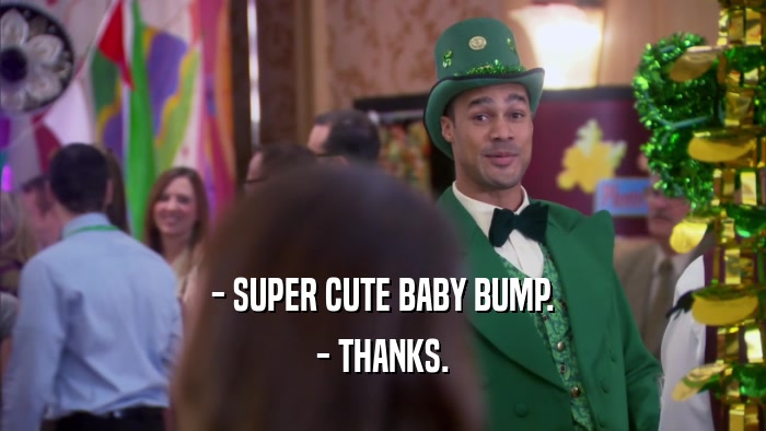 - SUPER CUTE BABY BUMP. - THANKS. 