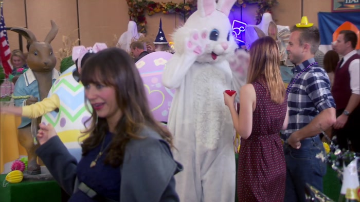 WHY IS THERE A NEW YEAR'S EVE COUNTDOWN CLOCK AND THE EASTER BUNNY? 