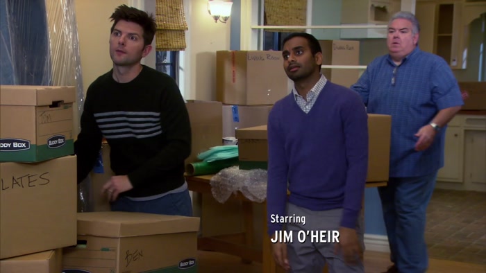 I'M JUST A LITTLE BEHIND BECAUSE EVERY TIME I START, I GET-- 