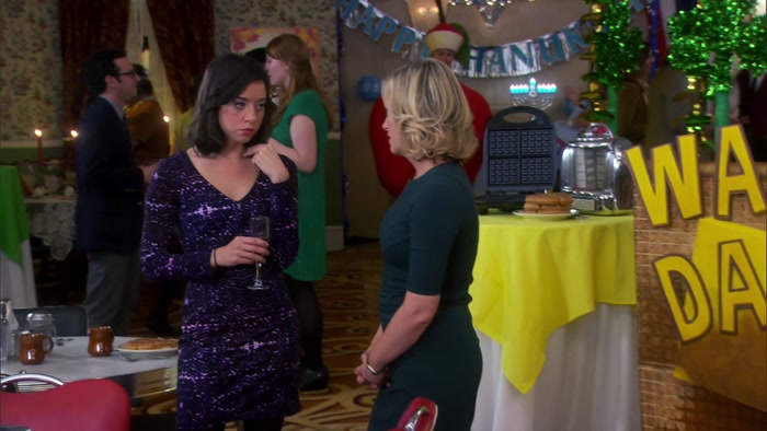 LESLIE, THIS IS THE MOST INCREDIBLE EVENT THAT HAS EVER BEEN THROWN. 