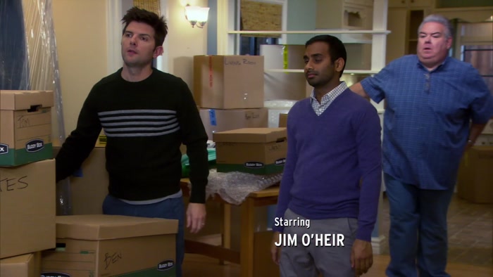 I'M JUST A LITTLE BEHIND BECAUSE EVERY TIME I START, I GET-- 