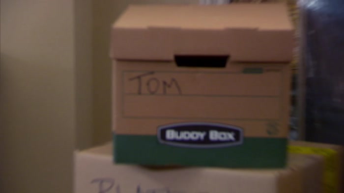HEY, THAT BOX HAS MY NAME ON IT. 