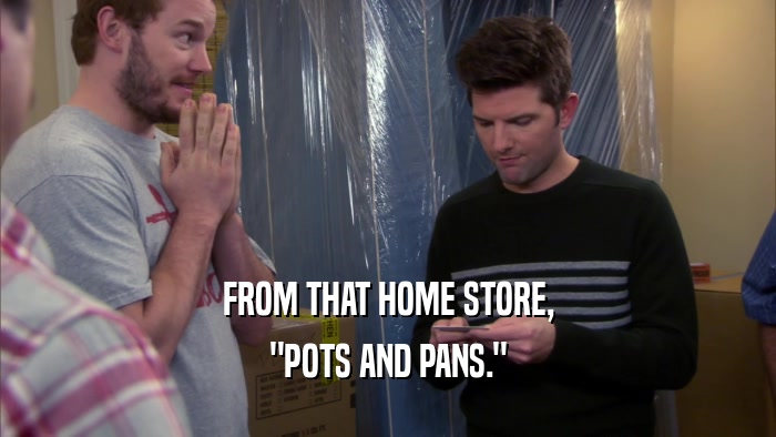 FROM THAT HOME STORE, 