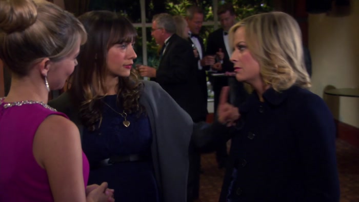 - HOW DARE YO-- - OKAY, LESLIE. 