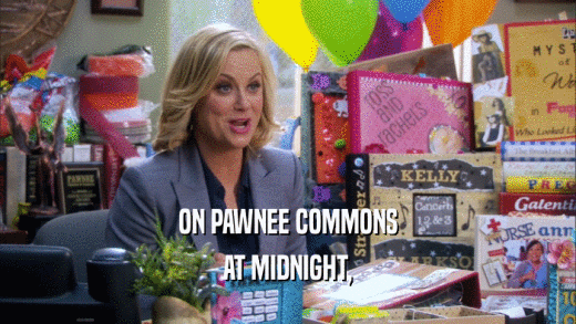 ON PAWNEE COMMONS AT MIDNIGHT, 
