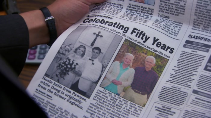 THEY'VE BEEN MARRIED FOR 50 YEARS.  