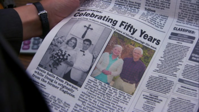 THEY'VE BEEN MARRIED FOR 50 YEARS.  